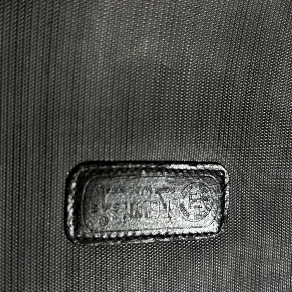 AUTH FENDI Vintage Black Crossbody Bag / Pouch Retrofitted Into Purse - Picture 6 of 6